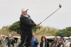 Trump caps his Scottish visit by opening a new golf course